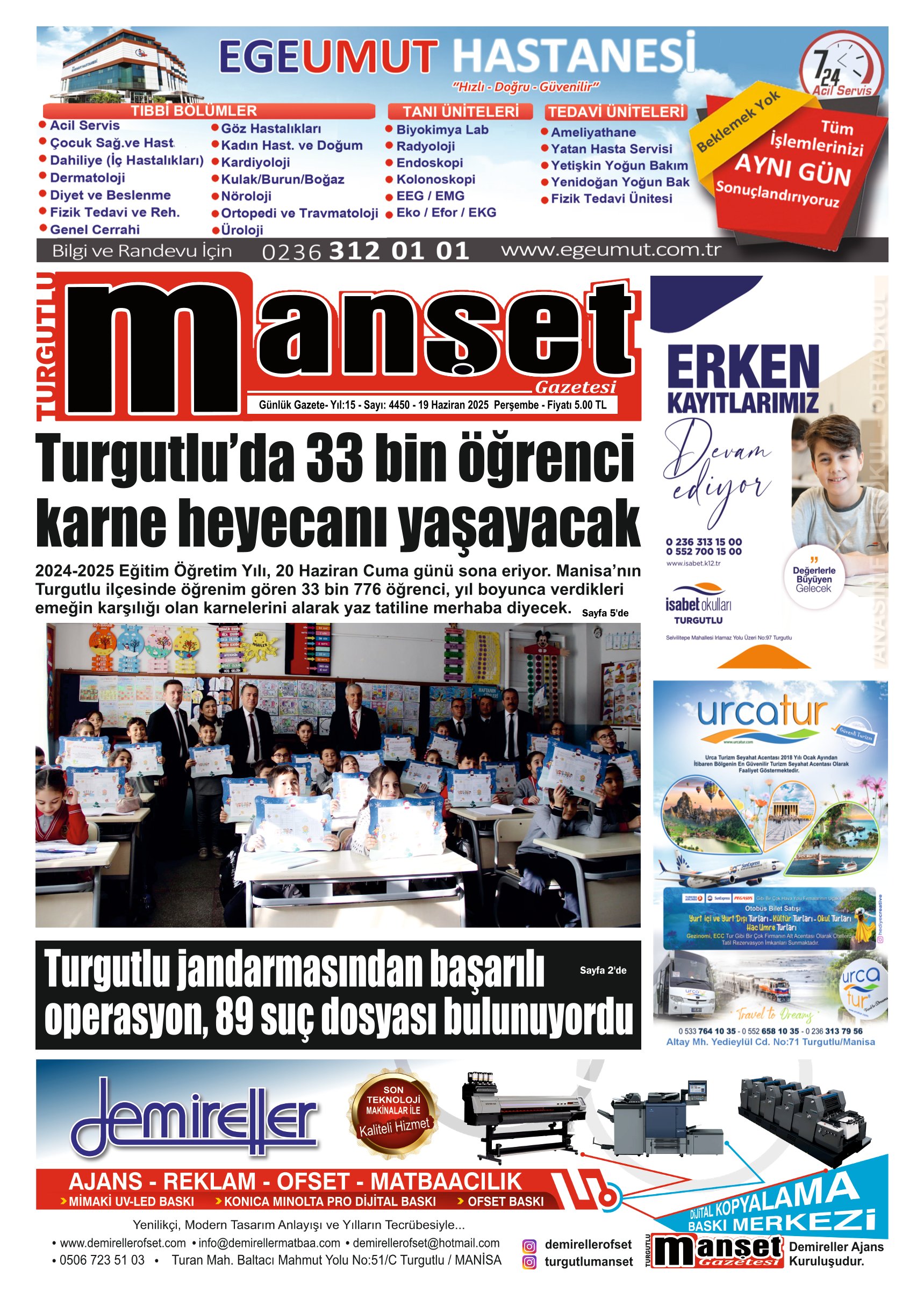 19 HAZİRAN 2025