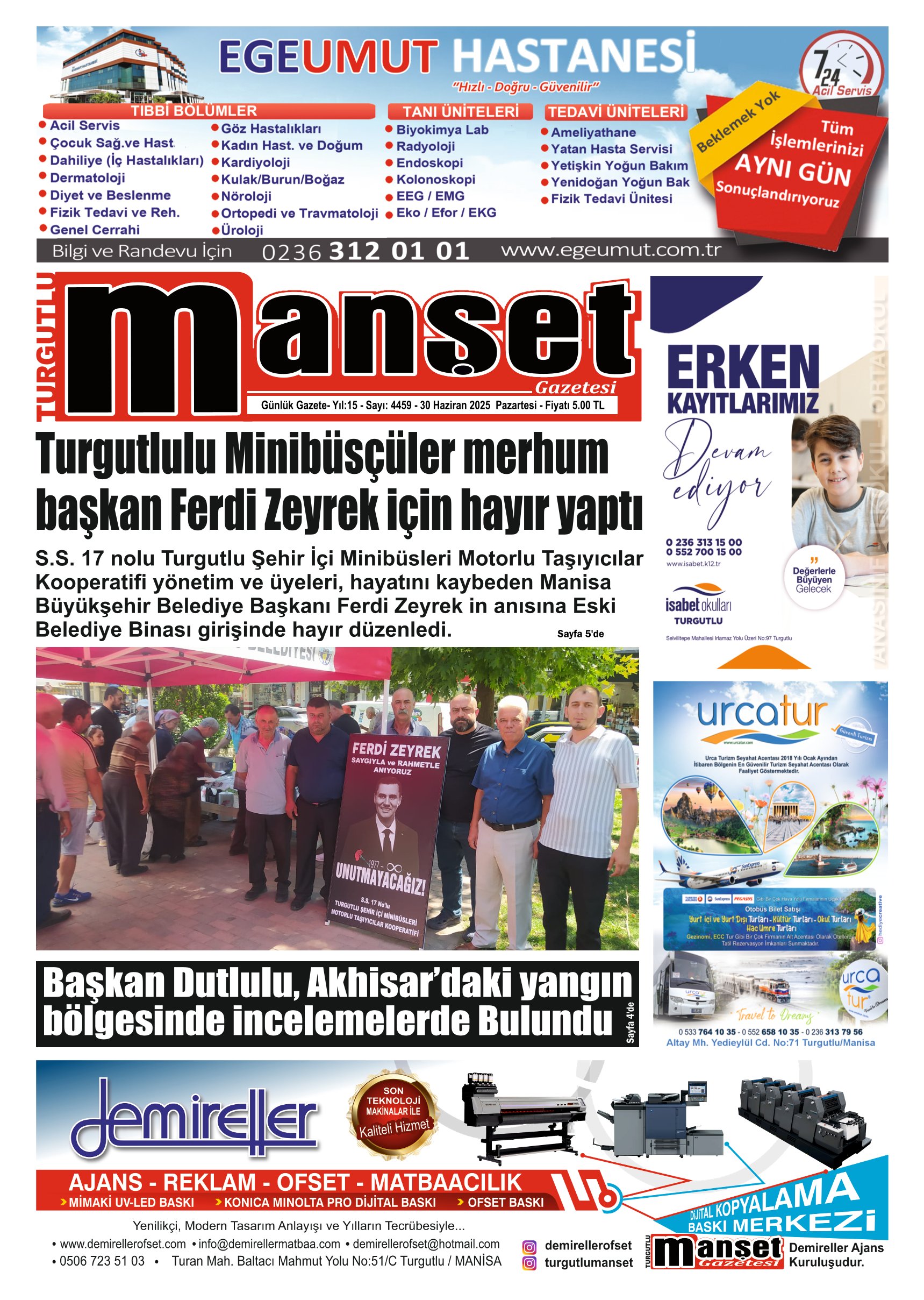 30 HAZİRAN 2025
