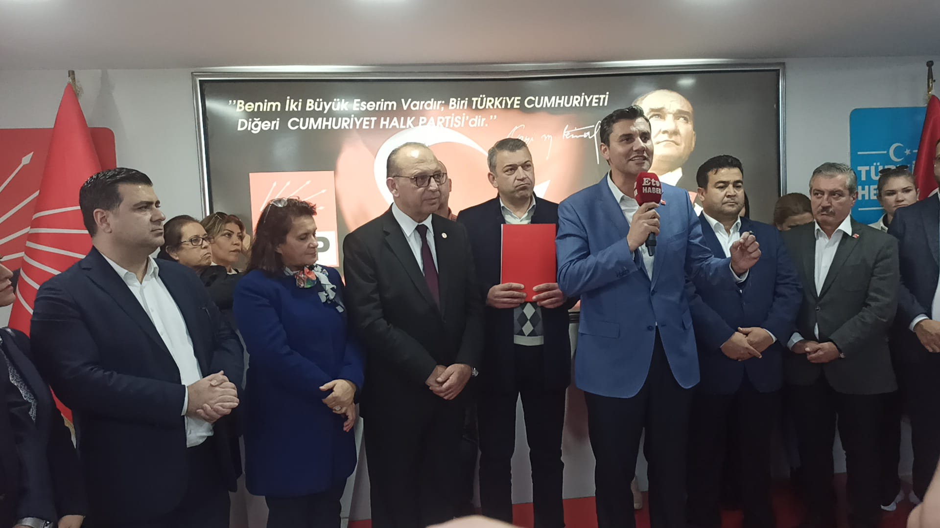 BAŞKAN ÇETİN AKIN, ADAYLIĞINI AÇIKLADI