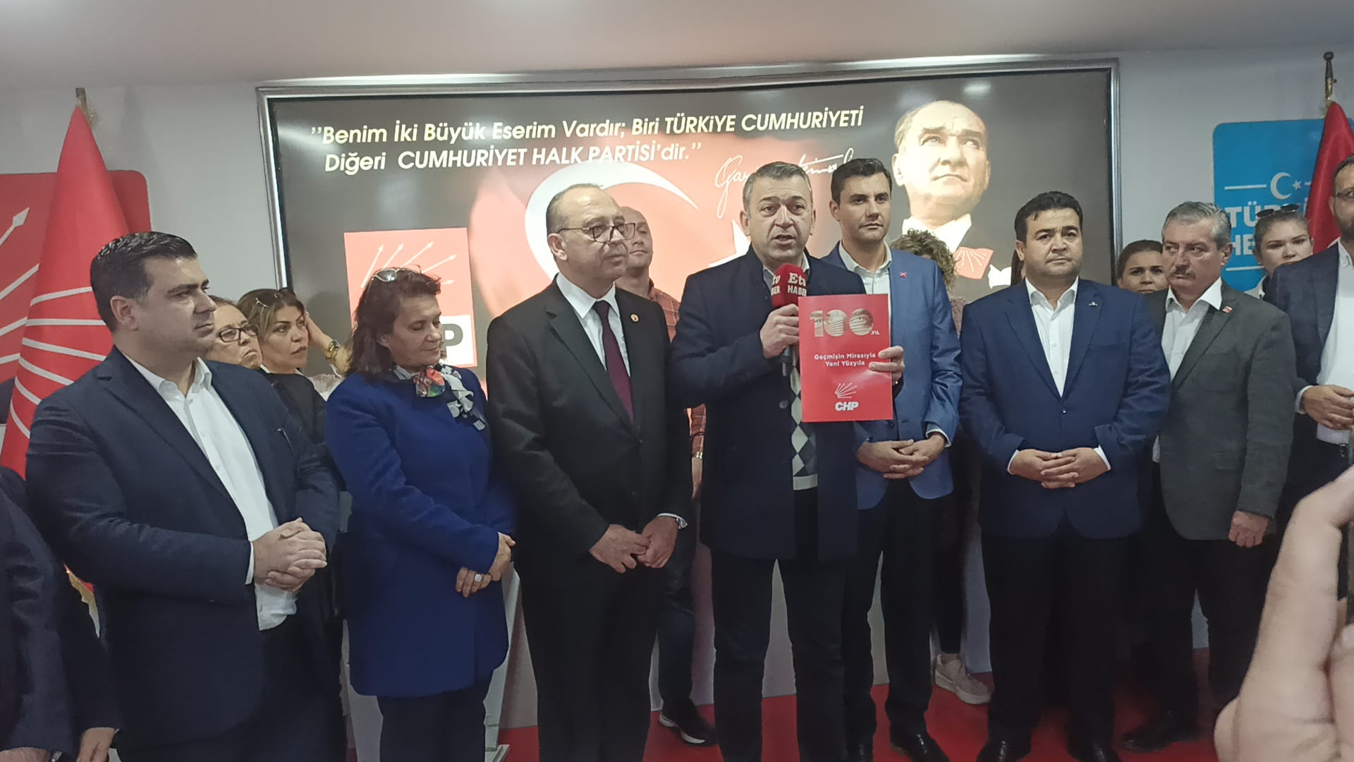 BAŞKAN ÇETİN AKIN, ADAYLIĞINI AÇIKLADI