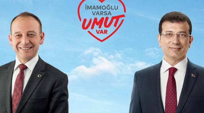 ÇETİN AKIN, İMAMOĞLU'NA DESTEK İÇİN İSTANBUL'DA