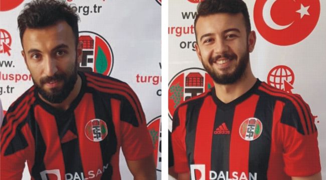 TURGUTLUSPOR'DA 2 İMZA