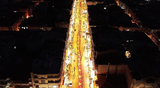 970 METRELİK TÜRK BAYRAĞI İLE ZAFER YÜRÜYÜŞÜ