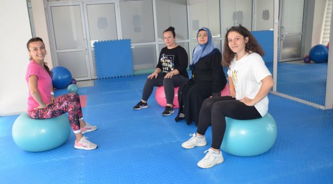 SPOR YAPTILAR, KİLOLARINDAN KURTULDULAR 