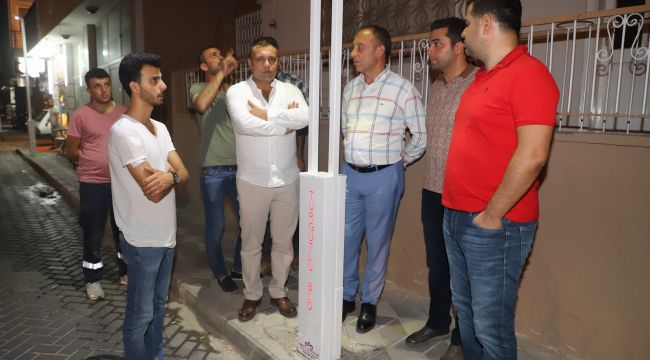 YEDİEYLÜL YOLUNUN IŞIKLANDIRMASI TURGUTLU ESNAFINDAN