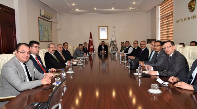 İL GÜVENLİK VE ASAYİŞ TOPLANTISI, MANİSA'DA YAPILDI