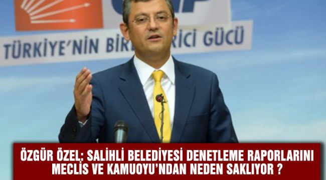 ÖZGÜR ÖZEL'DEN İLGİNÇ İDDİA