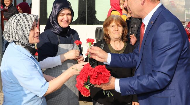 AKIN: "KADINA YÖNELİK ŞİDDET İNSANLIĞA İHANETTİR"