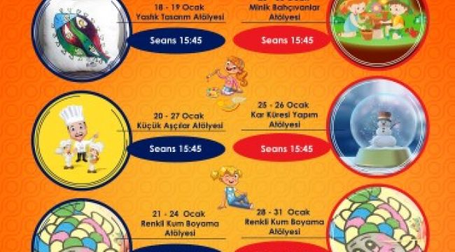 ÖZDİLEK’TE YARIYIL TATİL EĞLENCESİ 18 OCAK'TA BAŞLIYOR