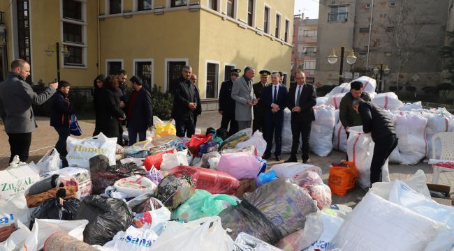 TURGUTLU ELAZIĞ'A YARDIMA KOŞTU