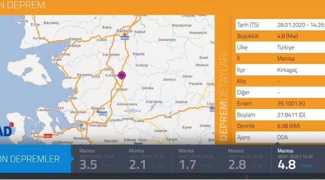 VALİLİKTEN SON DAKİKA DEPREM AÇIKLAMASI