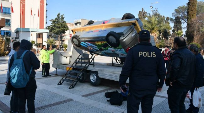 KAZA'DA DEHŞET ANINI SİMÜLASYON'DA YAŞADILAR