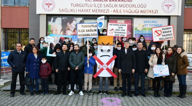 SİGARAYI BIRAKMA GÜNÜNDE FARKINDALIK YÜRÜYÜŞÜ