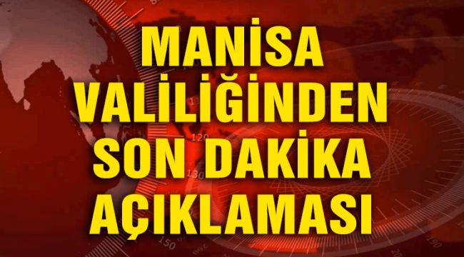 MANİSA'DA 37 KİŞİNİN TESTLERİ 