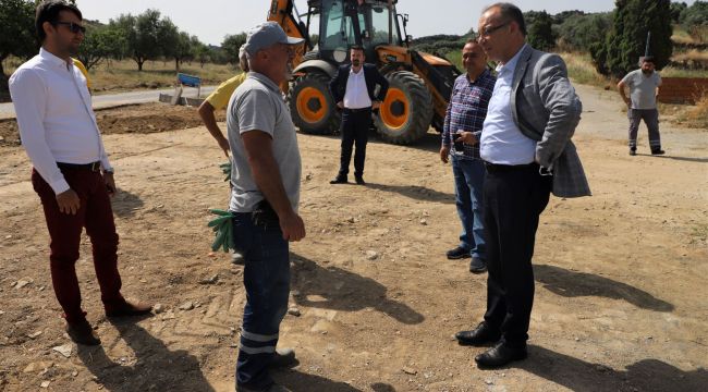 BAŞKAN AKIN'DAN YOĞUN SABAH MESAİSİ