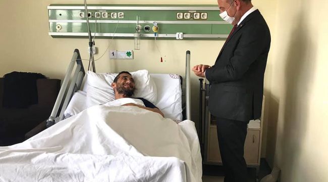 BAŞKAN AKIN TURGUTLULU GAZİ'Yİ ANKARA'DA ZİYARET ETTİ