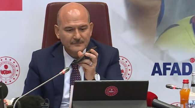 SOYLU'DAN 5.5'LİK DEPREMLE İLGİLİ SON DAKİKA AÇIKLAMASI