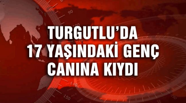 17 YAŞINDAKİ GENÇ CANINA KIYDI