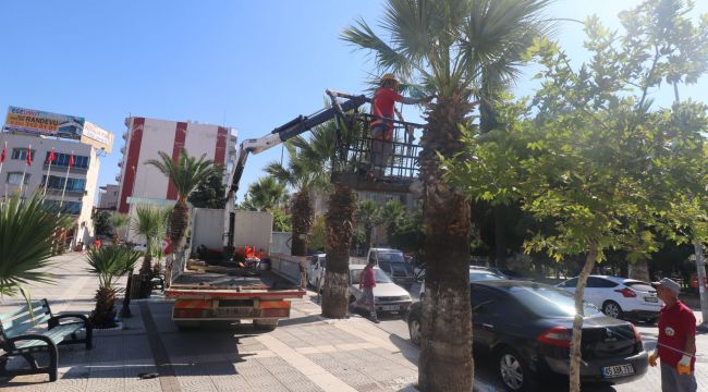 DAŞKAN; "EKİPLERİMİZ ARALIKSIZ ÇALIŞIYOR"