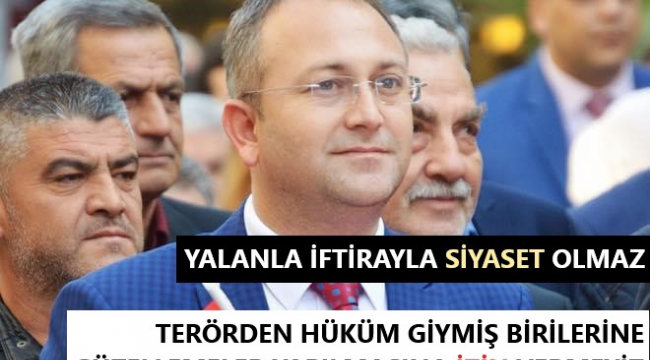 GEDİZLİ; "IRKÇILIK BİZE ATILACAK EN SON İFTİRADIR"