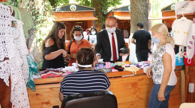 BAŞKAN AKIN'DAN KADINA DEĞER KATAN PROJE