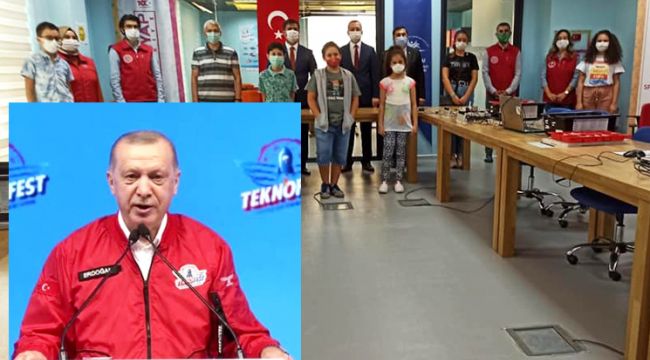 AÇILIŞINI CUMHURBAŞKANI ERDOĞAN YAPTI