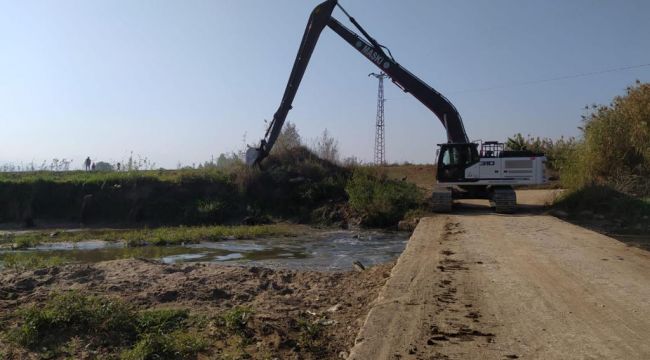 ÇAMPINAR’DA TAŞKIN RİSKİ ORTADAN KALDIRILDI