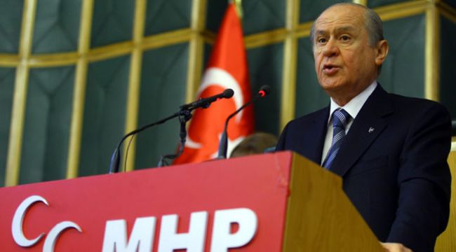 MHP GENEL BAŞKANI BAHÇELİ 