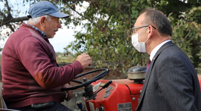 VATANDAŞ İSTEDİ BAŞKAN AKIN ÇALIŞMA BAŞLATTI