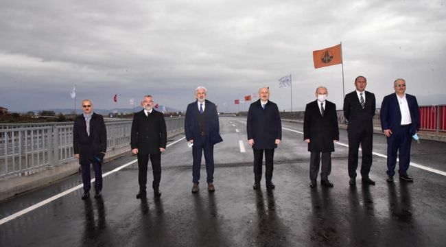 AKHİSAR ÇEVREYOLU TÖRENLE AÇILDI