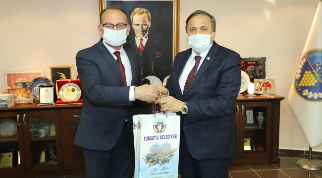SEYİT TORUN’DAN BAŞKAN AKIN’A ZİYARET