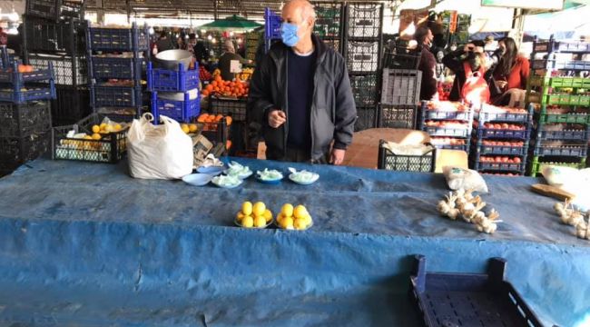 BAŞEVİRGEN; "PAZARCI ESNAFI SATACAK MAL ALAMIYOR"