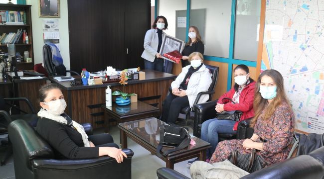 HALK EĞİTİM MERKEZİ MÜDÜRLÜĞÜ EKİBİNDEN BAŞKAN YARDIMCISINA ZİYARET