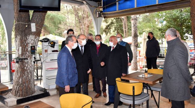 MANİSA’DA ÇAY BAHÇELERİ DENETLENDİ