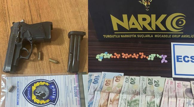 TURGUTLU’DA 15 GÜNDE 128 GÖZALTI 20 TUTUKLAMA