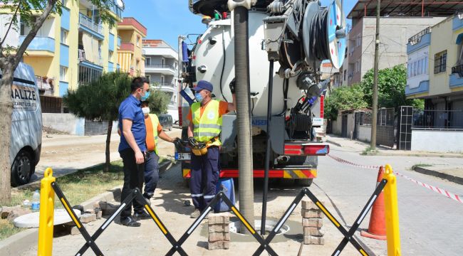 KANALİZASYON TEMİZLİĞİNDE SU TASARRUFU SAĞLANIYOR