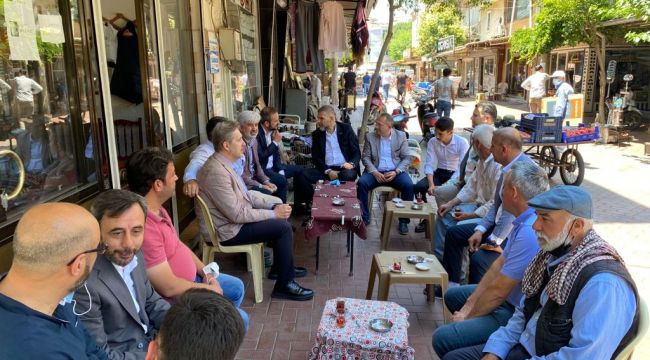 AK PARTİ İL BAŞKANLIĞI’NDAN TURGUTLU’YA ZİYARET