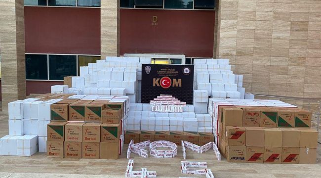 TURGUTLU'DA BANDROLSÜZ MAKARON OPERASYONU