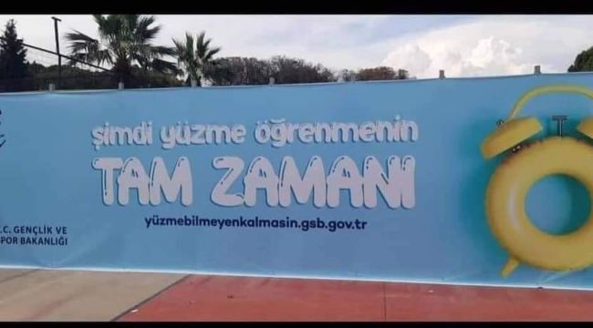 TURGUTLU’DA YÜZME BİLMEYEN KALMAYACAK