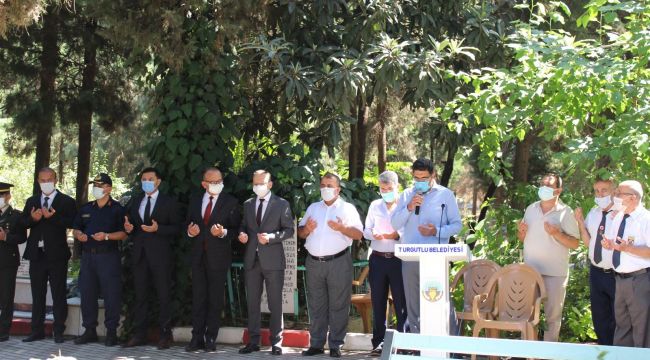 ŞEHİTLER TURGUTLU'DA ANILDI