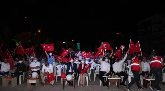 TURGUTLU MİLLİ İRADEYE SAHİP ÇIKTI