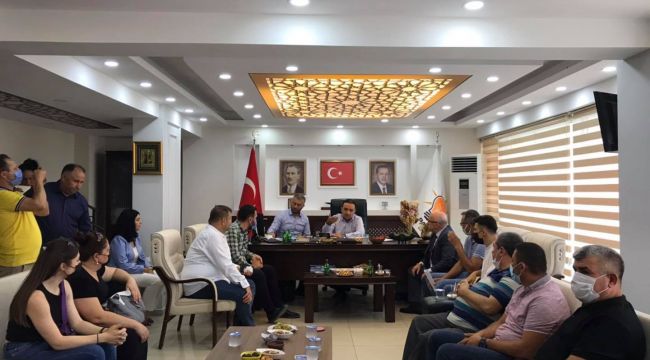 AK PARTİLİ BAYBATUR; “DERTLERE DERMAN OLMAYA ÇALIŞIYORUZ”