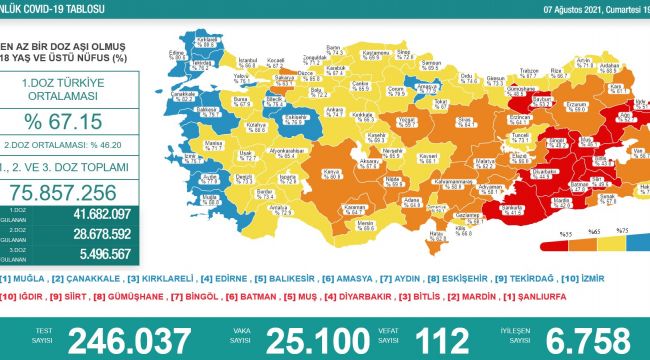 KORONAVİRÜS: VAKA VE ÖLÜMLER ARTTI