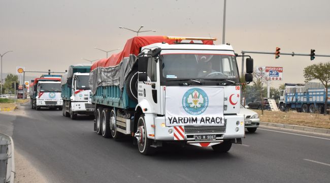 MANİSA’DAN YANGIN ZEDE CANLARA YEM DESTEĞİ