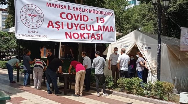 ORTA PARK'TA AŞILAMA NOKTASI AÇILDI