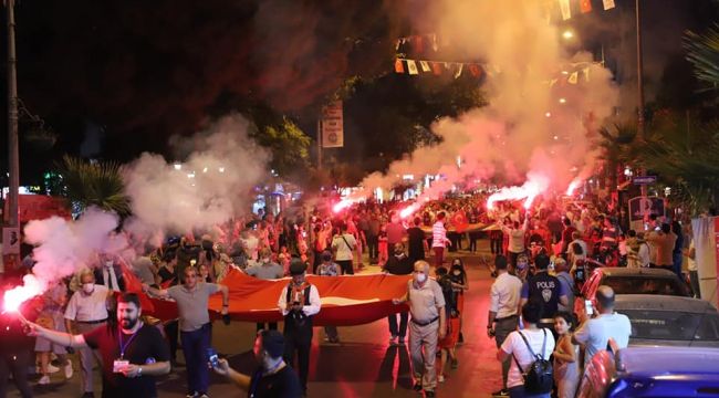 TURGUTLU’DA 30 AĞUSTOS ZAFER YÜRÜYÜŞÜ YAPILDI