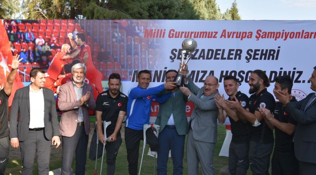 AVRUPA ŞAMPİYONU MİLLİ AMPUTE FUTBOL TAKIMI MANİSA’DA