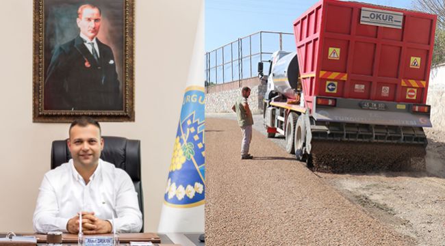DAŞKAN; “ASFALT ÇALIŞMALARINA ARALIKSIZ DEVAM EDİYORUZ”