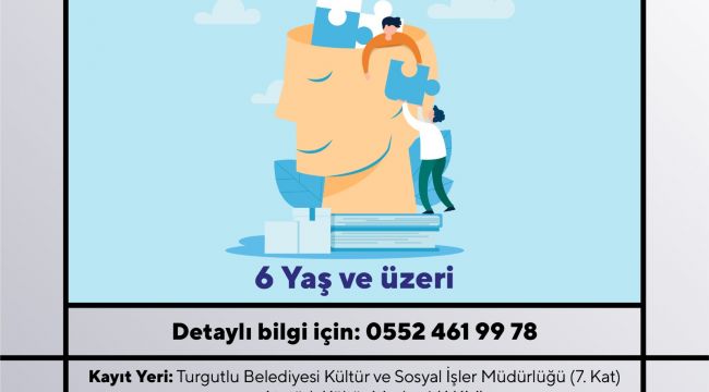 TURGUTLU’DA ZEKA VE AKIL OYUNLARI KURSU BAŞLIYOR