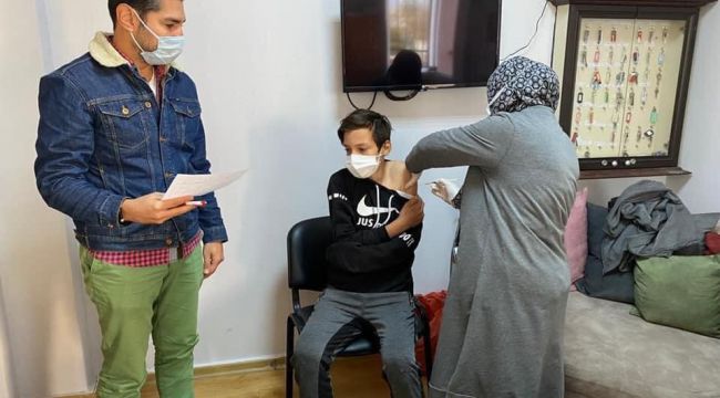 TURGUTLU’DA ÖĞRENCİLERE AŞI UYGULAMASI BAŞLADI